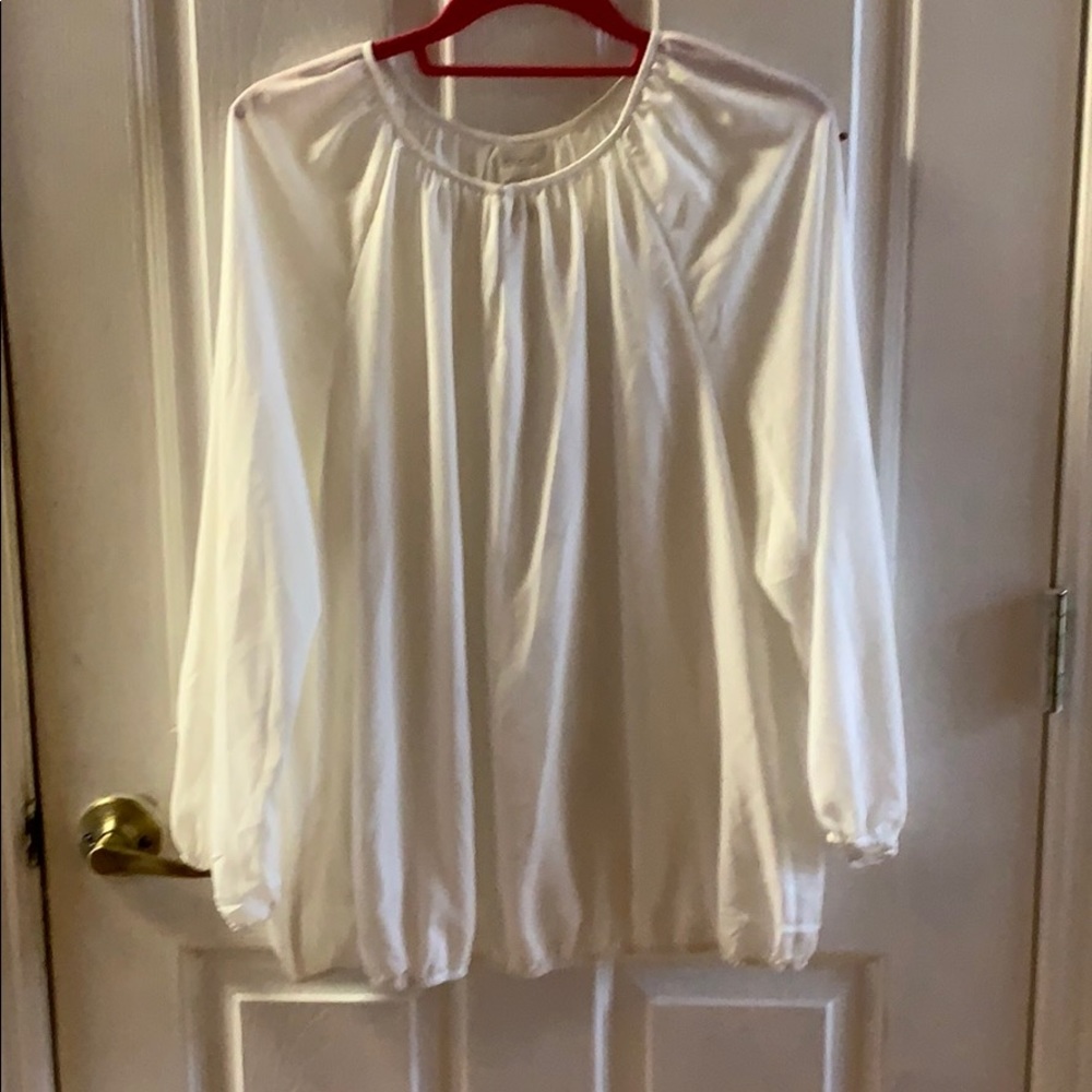 Chico’s cream blouse